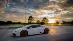 Lamborghini Huracan LP610-4 Bianco Avus by EVS Motors on ADV.1 Wheels (ADV5.0 M.V2 CS) 2018 года